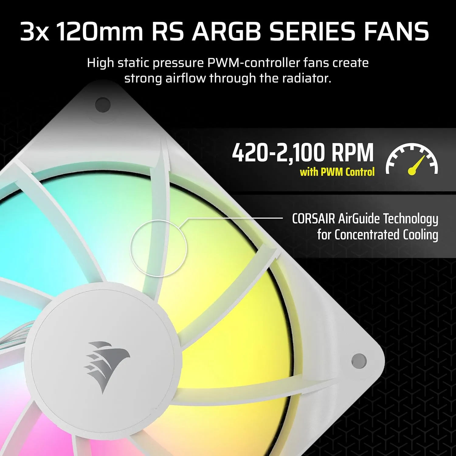 Corsair NAUTILUS 360 RS ARGB Processor Liquid Cooler view 4